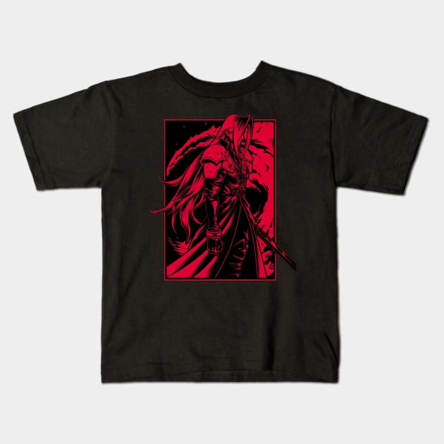 Angel Villain Kids T-Shirt by SkyfrNight